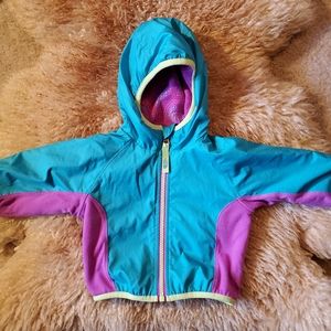 North Face 3-6 month Reversible Jacket Blue/Purple